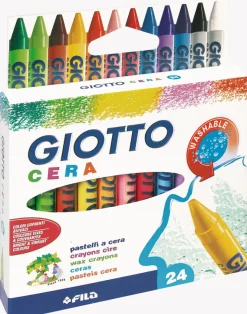 Giotto Lápis De Cor E Cera|Lápis Cor E Cera > Lápis de Cera 24 Unidades