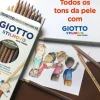Best Giotto Lápis de Cor Stilnovo Skin Tones 12 Unidades