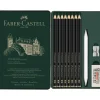 Best Faber Castell Lápis Grafite Pitt Matt Caixa Metal 8 unidades