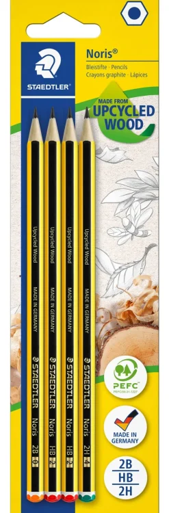 Staedtler Lápis E Lapiseiras|Escrita > Lápis Noris 4 unidades 2B/HB/2H