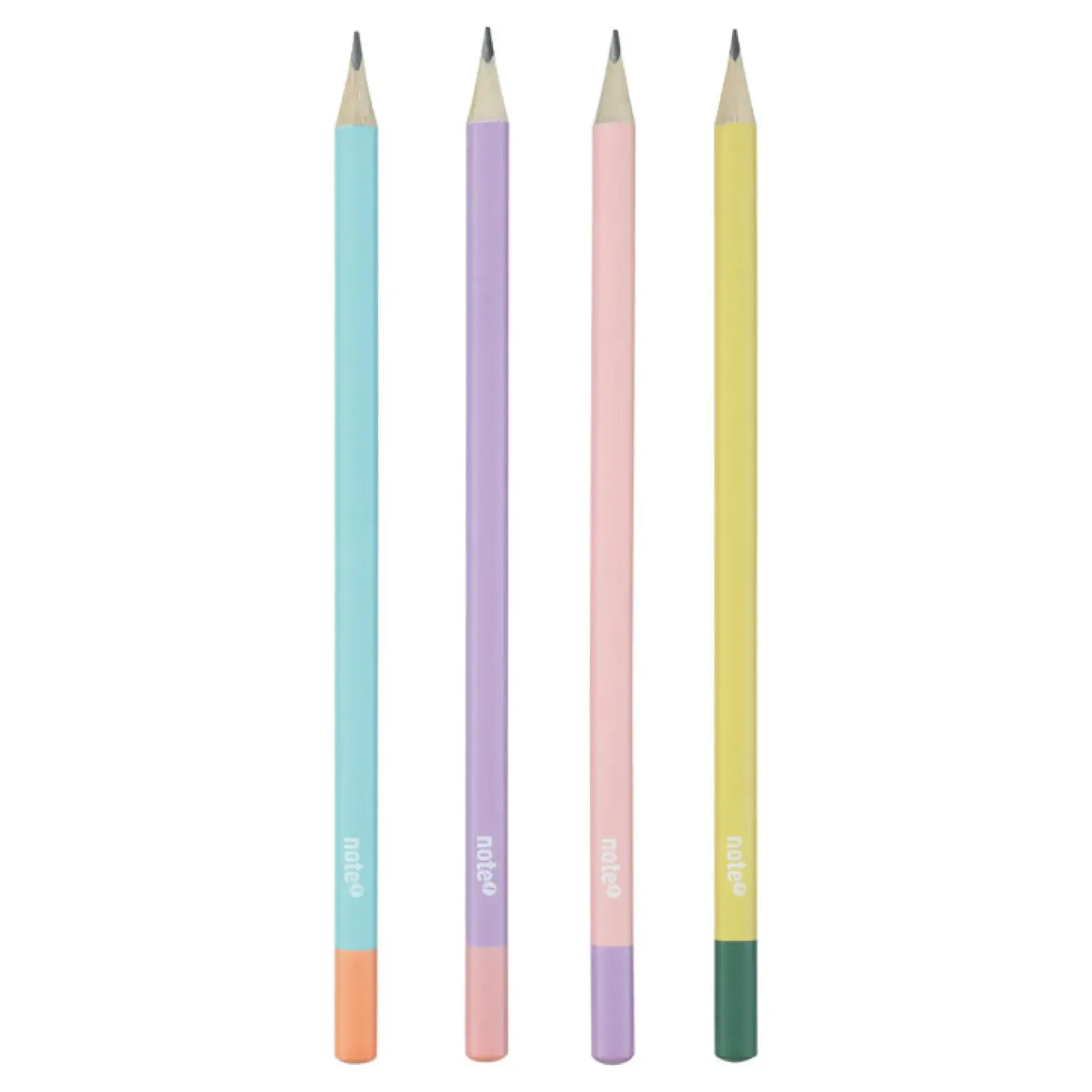 Note! Lápis E Lapiseiras|Escrita > Lápis Triangular Pastel 4 unidades