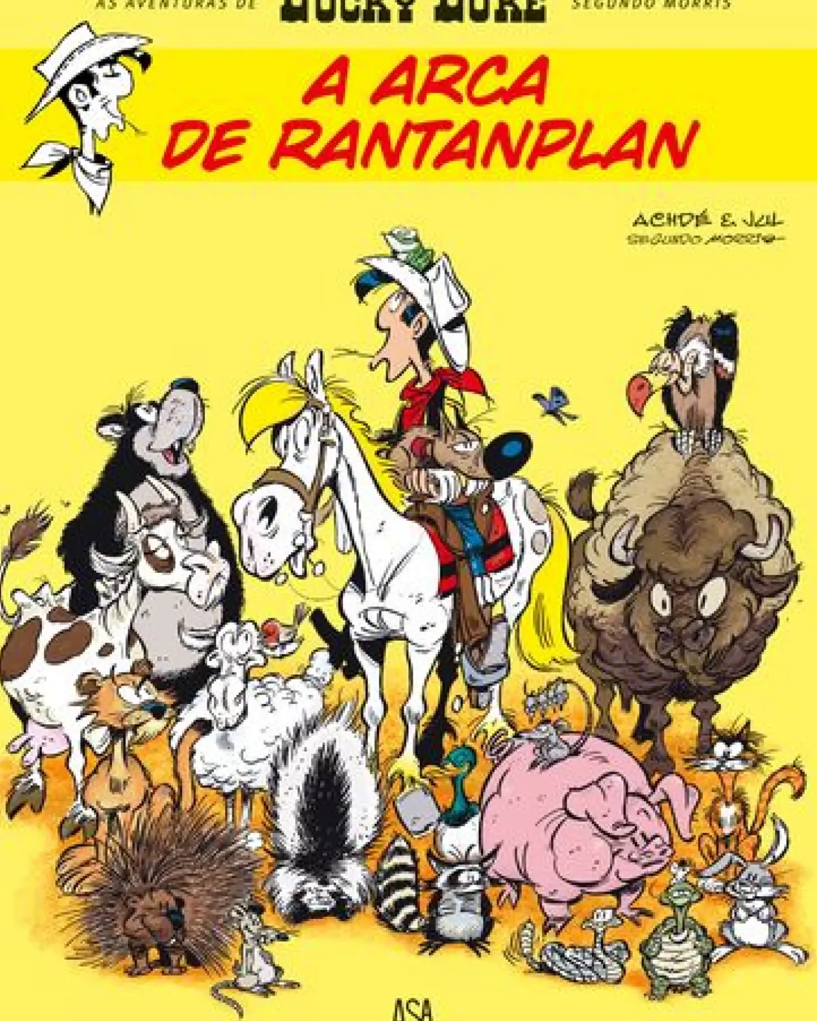 Note! Online Banda Desenhada E Novelas Gráficas > Lucky Luke - A Arca de Rantanplan de Achdé e Jul