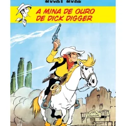 Asa Banda Desenhada E Novelas Gráficas > Lucky Luke - A Mina de Ouro de Dick Digger de Morris - nº 42