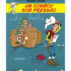 Asa Banda Desenhada E Novelas Gráficas > Lucky Luke - um Cowboy Sob Pressão de Morris, Jul e Achdé