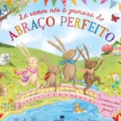 Jacarandá Literatura Infantil > Lá Vamos Nós à Procura do Abraço Perfeito de Martha Mumford e Cherie Zamazing