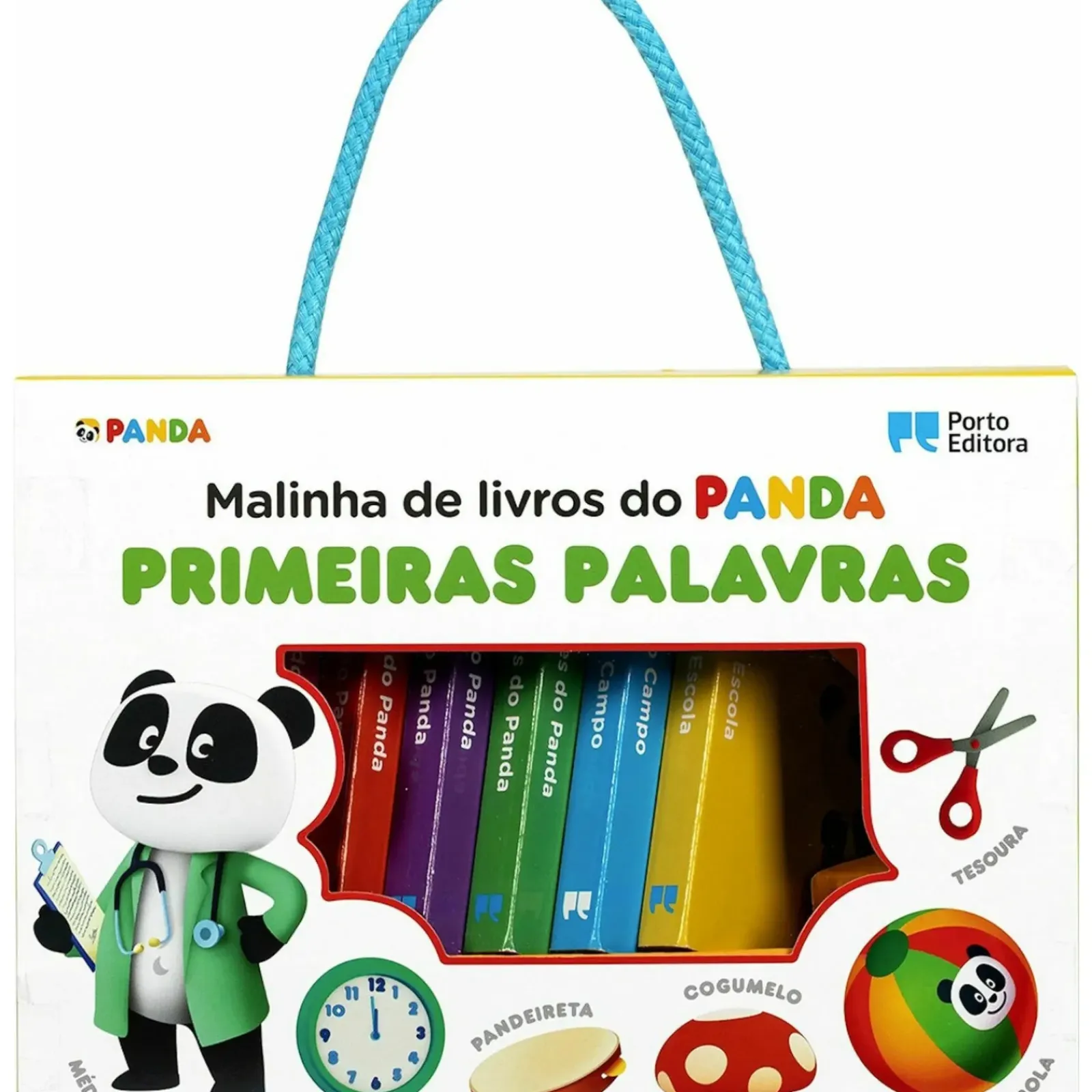 Porto Editora Malinha de Livros do Panda - Primeiras Palavras