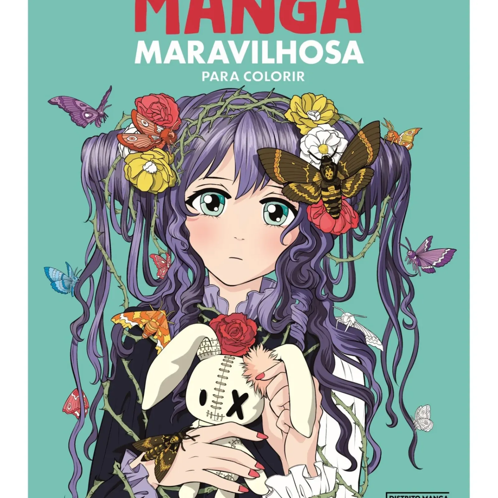 Online Distrito Manga Manga Maravilhosa para Colorir