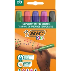 Bic Marcadores Colorir > Marcador Carimbo Tatuagem Temporária 5 Unidades