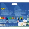 Hot Faber Castell Marcador de Colorir Dinossauro 18+6 Unidades