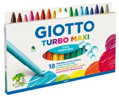 Hot Giotto Marcador de Colorir Maxi 18 Unidades