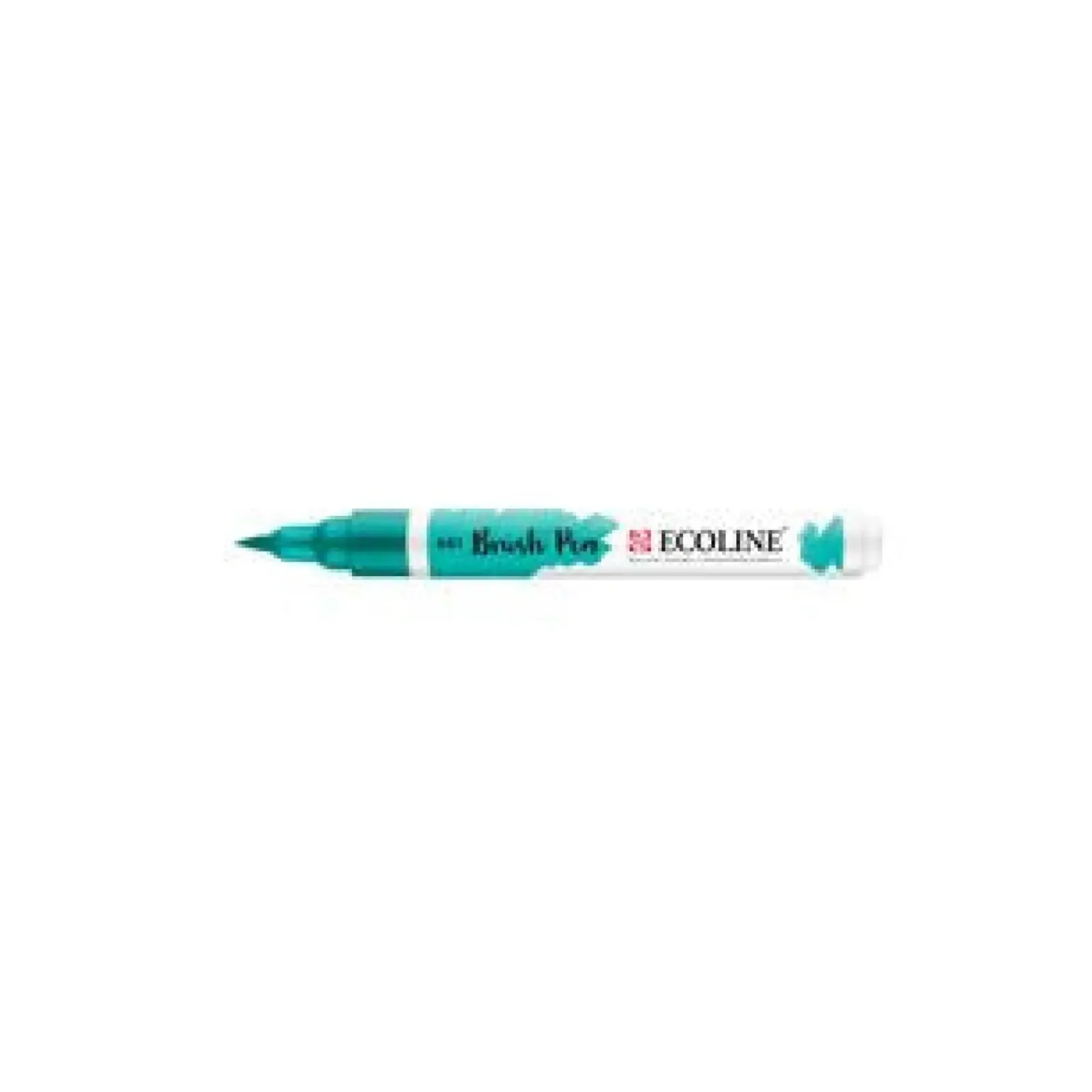 Ecoline Brush Pen > Marcador Ponta Pincel Verde Turquesa