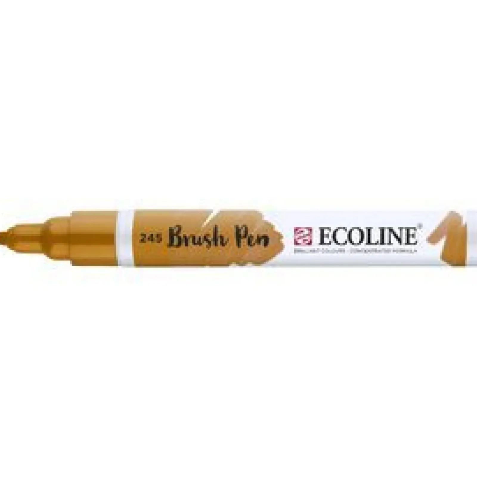 Ecoline Brush Pen > Marcador Ponta Pincel Açafrao