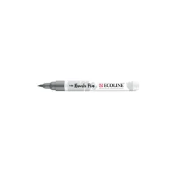 New Ecoline Marcador Ponta Pincel Cinzento Frio