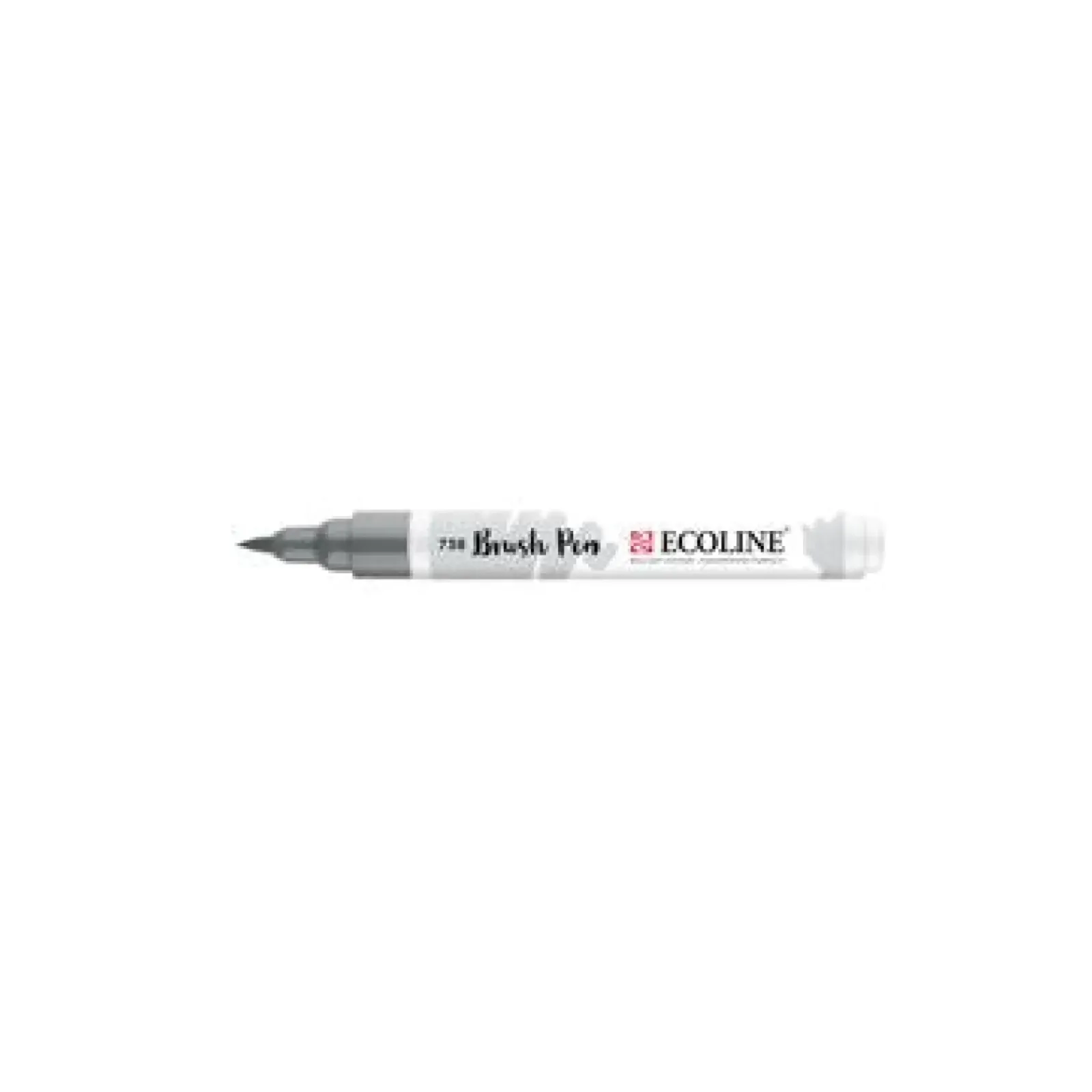 New Ecoline Marcador Ponta Pincel Cinzento Frio