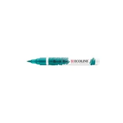 Ecoline Marcador Ponta Pincel Verde Azul