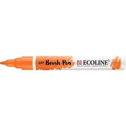 Ecoline Brush Pen > Marcador Ponta Pincel Laranja