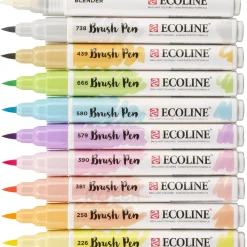 Ecoline Brush Pen > Marcadores Brush Pen Pastel 10 unidades