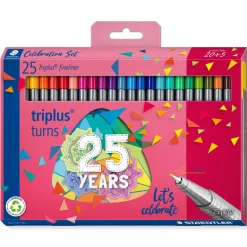 Staedtler Canetas E Esferográficas|Escrita > Marcador Escrita Fineliner Triplus 25 unidades 25 Anos