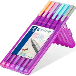 Clearance Staedtler Marcador Escrita Triplus Fineline Pastel 6 Unidades