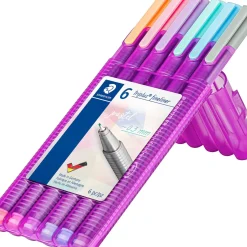 Clearance Staedtler Marcador Escrita Triplus Fineline Pastel 6 Unidades
