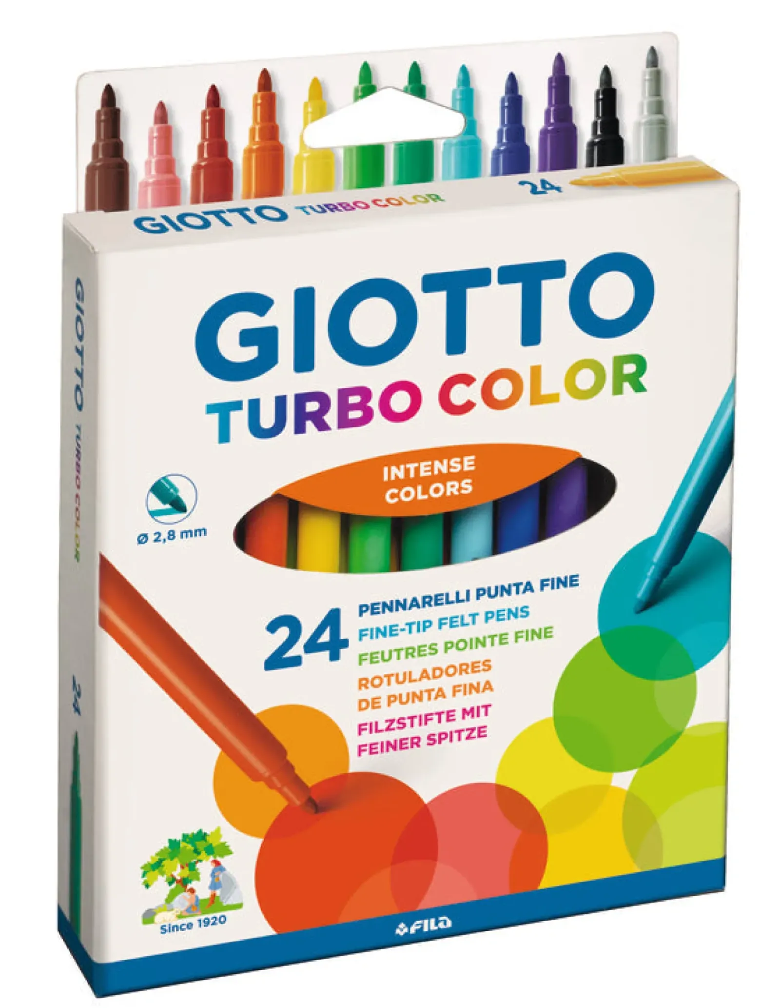 Sale Giotto Marcadores de Colorir Fino 24 unidades