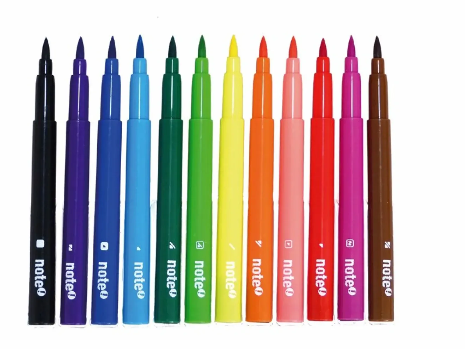 Note! Marcadores de Colorir Laváveis 12 unidades
