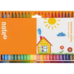 Note! Marcadores Colorir > Marcadores de Colorir Laváveis 24 unidades