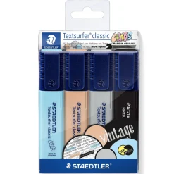 Staedtler Marcadores E Sublinhadores|Escrita > Marcadores Fluorescentes Textsurfer Pastel 4 unidades