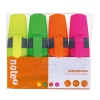 Hot Note! Marcadores Fluorescentes 4 unidades