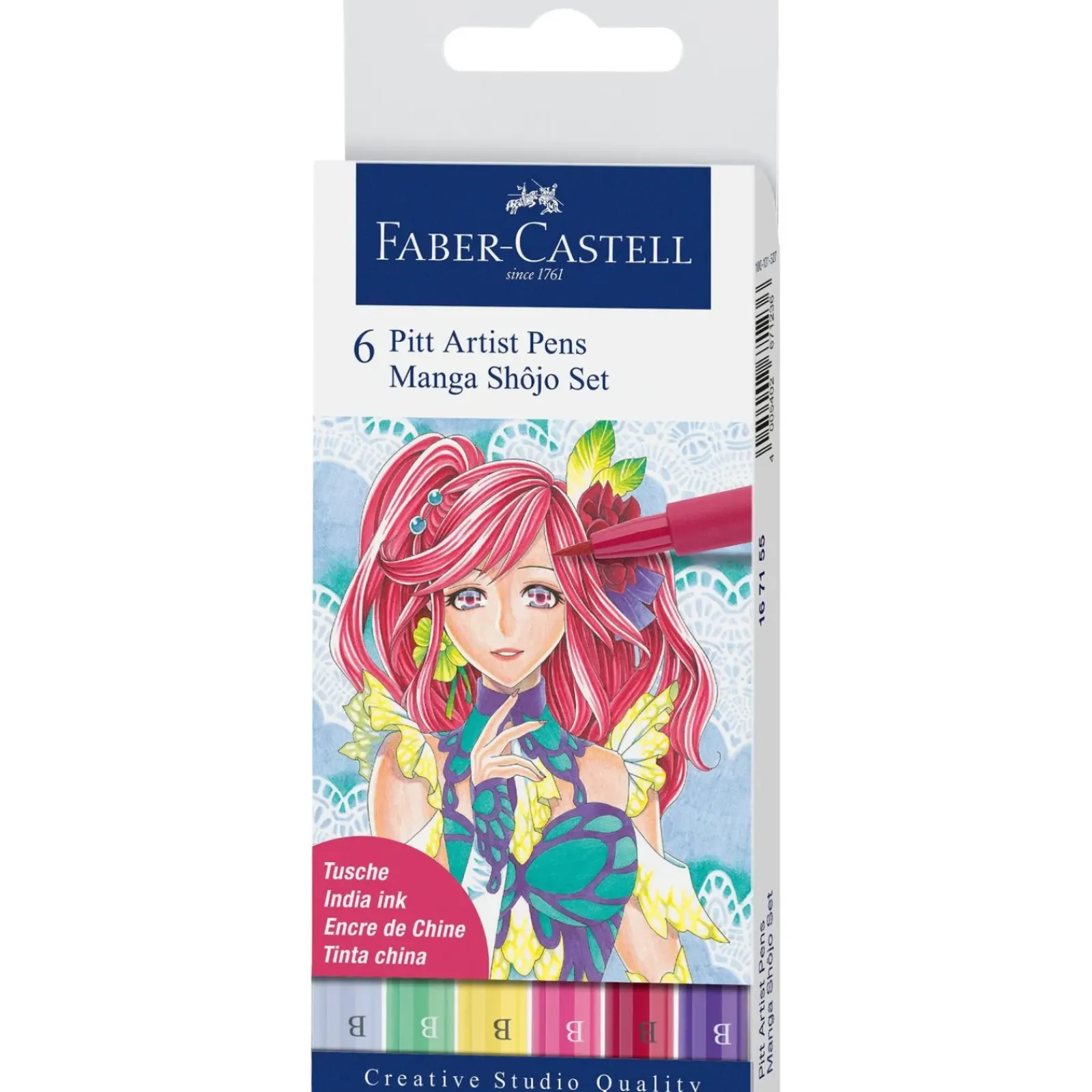Discount Faber Castell Marcadores Pitt Artist Manga Shojo 6 unidades