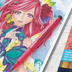 Faber Castell Marcadores E Sublinhadores|Escrita > Marcadores Pitt Artist Manga Kaoiro 6 unidades