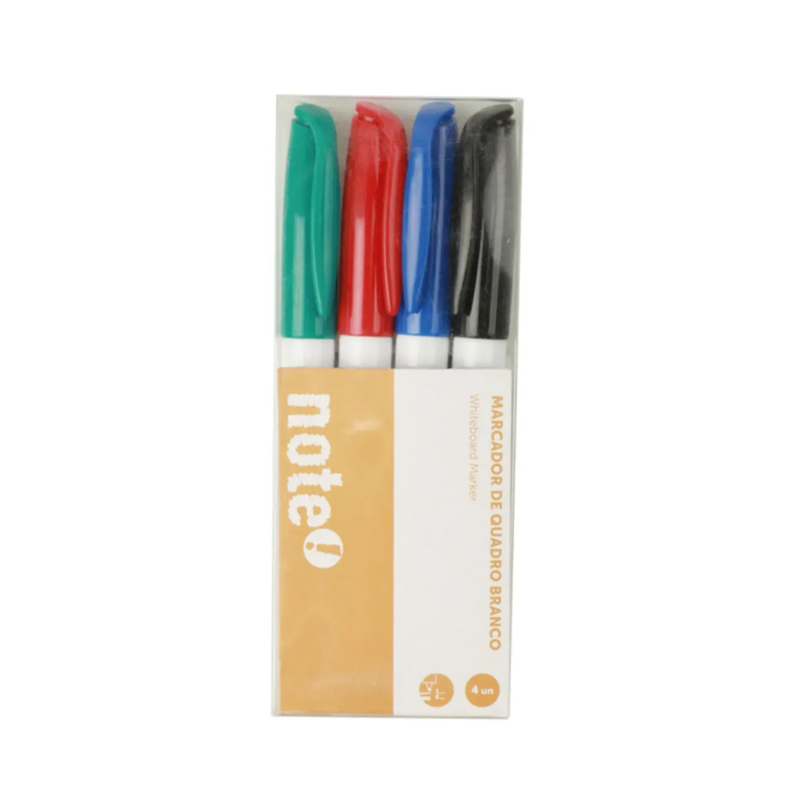 New Note! Marcadores Quadro Branco 4 unidades