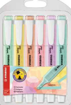Hot Stabilo Marcadores Swing Cool Pastel 6 unidades