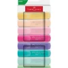 Faber Castell Marcadores E Sublinhadores|Escrita > Marcadores Textliner Pastel 8 unidades