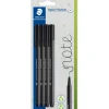 Online Staedtler Marcadores Triplus Fineliner 3+1 Preto