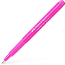 Faber Castell Canetas E Esferográficas|Escrita > Marcador Fineliner Broadpen Rosa