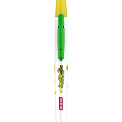 Morris Lápis E Lapiseiras|Escrita > Marcador fluo JustClick MRH-106 amarelo e verde