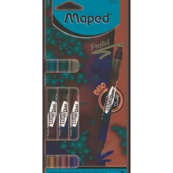Discount Maped Marcador Fluor Duo Pastel 3Unidades