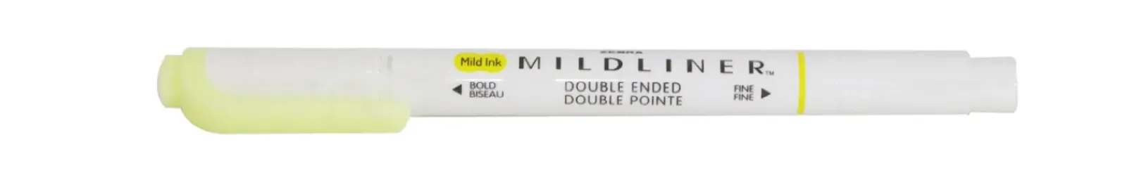 Outlet Zebra Marcador Fluorescente 2 Pontas Mildliner Amarelo