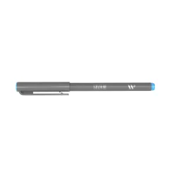 Newpen Brush Pen > Marcador Ginza Nano Brush Pen Azul Ciano