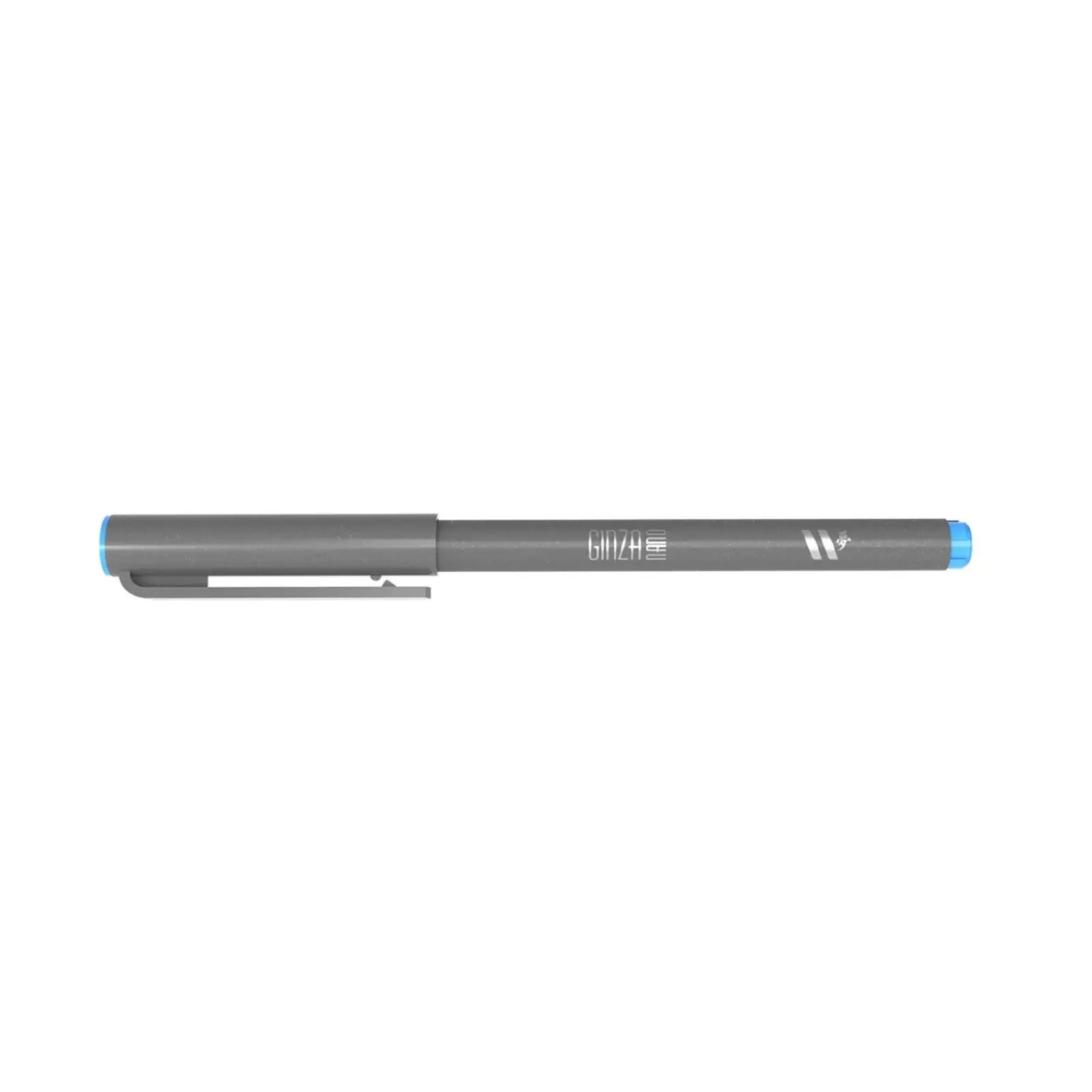 Newpen Brush Pen > Marcador Ginza Nano Brush Pen Azul Ciano
