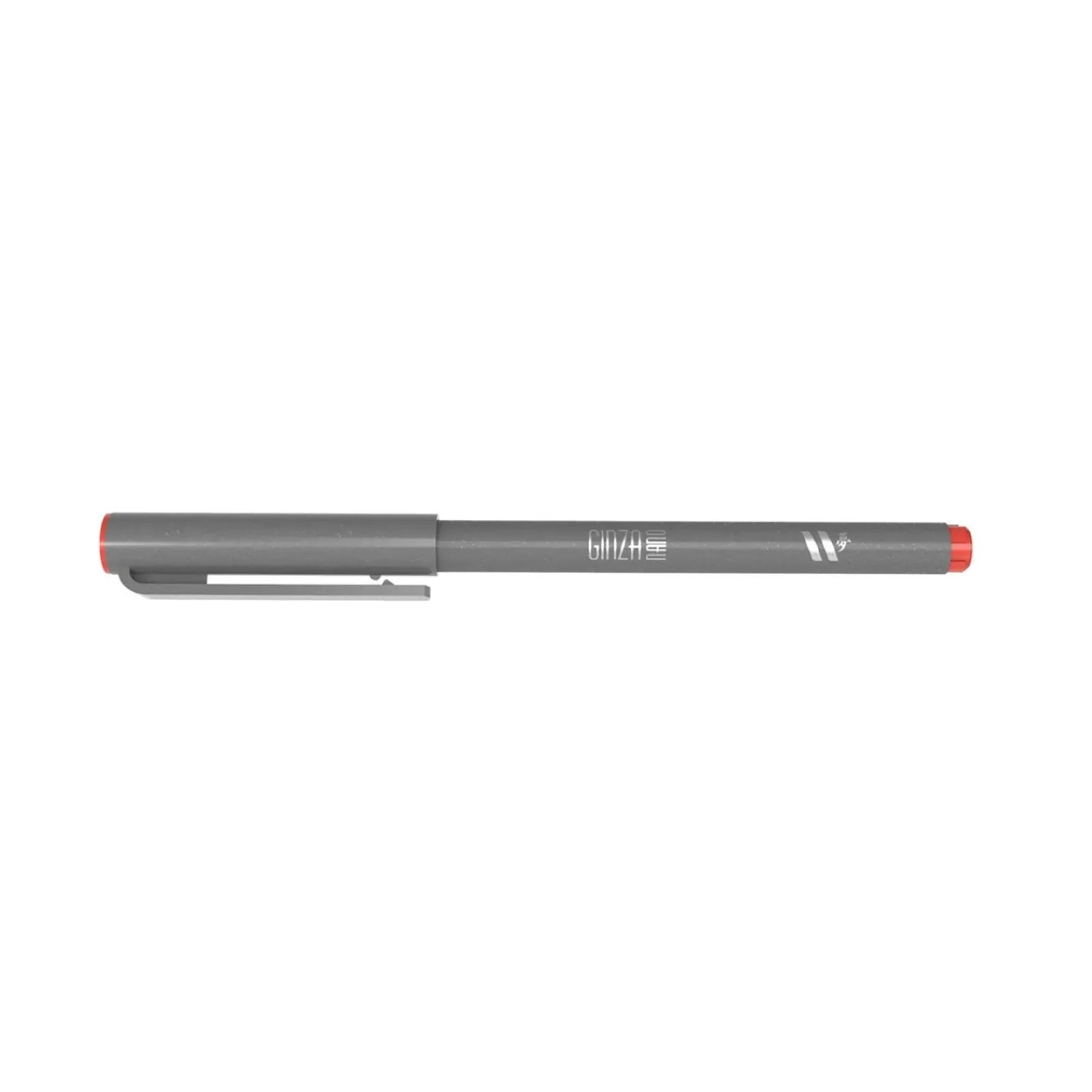 Newpen Brush Pen > Marcador Ginza Nano Brush Pen Vermelho