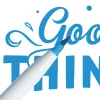 Newpen Brush Pen > Marcador Ginza Pro Brush Pen Azul Ciano