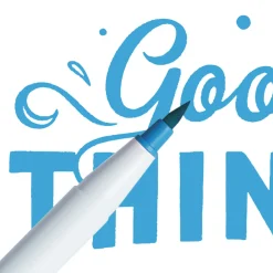 Newpen Brush Pen > Marcador Ginza Pro Brush Pen Azul