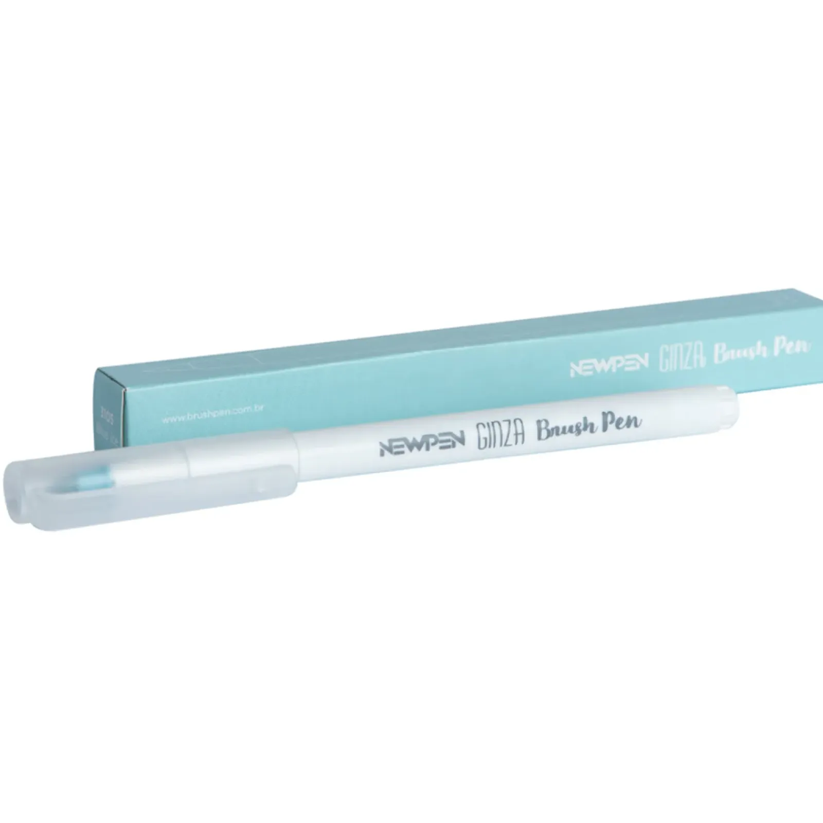 Newpen Brush Pen > Marcador Ginza Pro Brush Pen Blue Ice