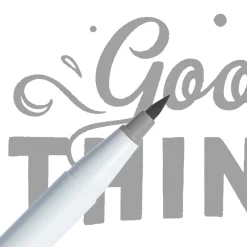 Online Newpen Marcador Ginza Pro Brush Pen Cinzento Médio