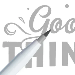 Newpen Brush Pen > Marcador Ginza Pro Brush Pen Cinzento Claro