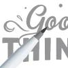 Online Newpen Marcador Ginza Pro Brush Pen Cinza