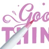 Newpen Brush Pen > Marcador Ginza Pro Brush Pen Rosa Quartz