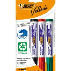 Bic Marcadores E Sublinhadores|Escrita > Marcador para Quadro Branco 4 unidades